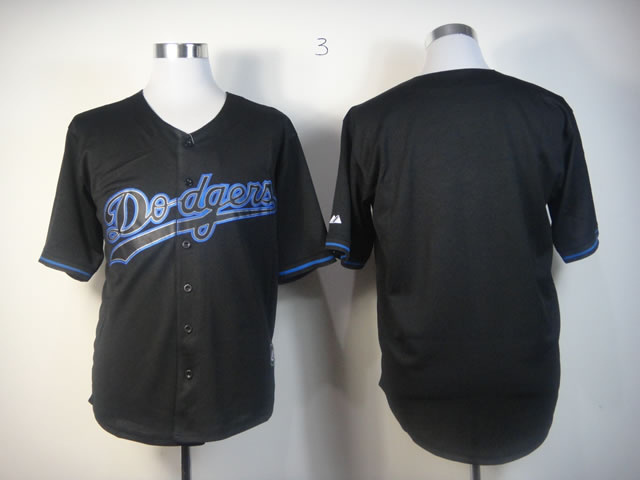 MLB Los Angeles Dodgers Black blank jersey