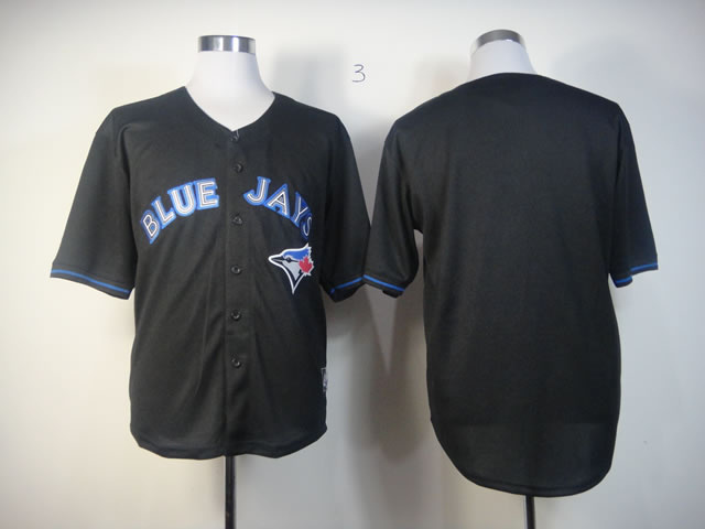 MLB Toronto Blue Jays black blank jersey