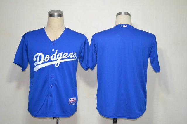 Los Angeles Dodgers Blue blank Jerseys 