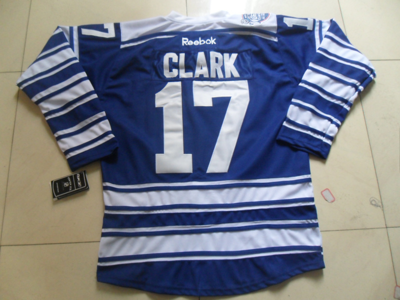 NHL Toronto Maple Leafs  #17 Clark blue jersey