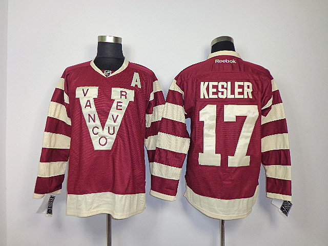 NHL Vancouver Canucks #17 Kesler red jersey