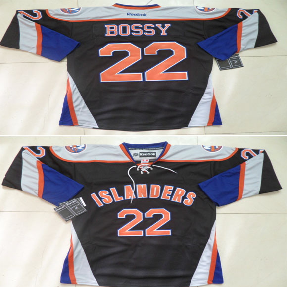 NHL New York Islanders  #22 Bossy Black jersey