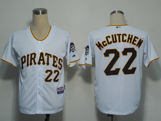 Pittsburgh Pirates #22 McCutchen White jersey